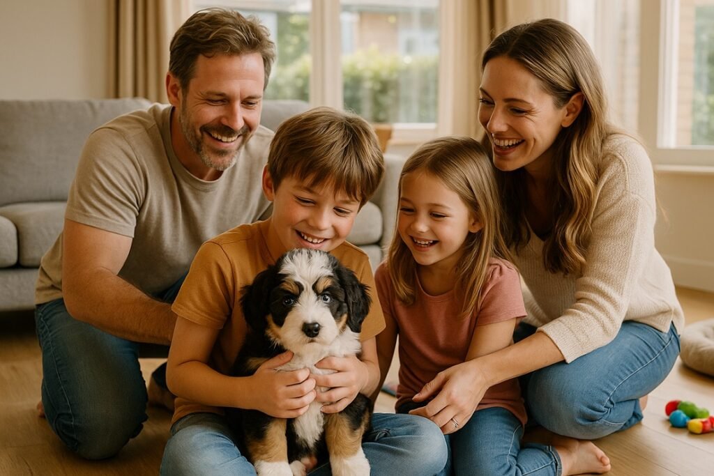 bernedoodle puppy care